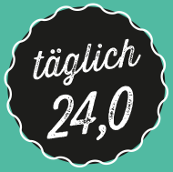 täglich
